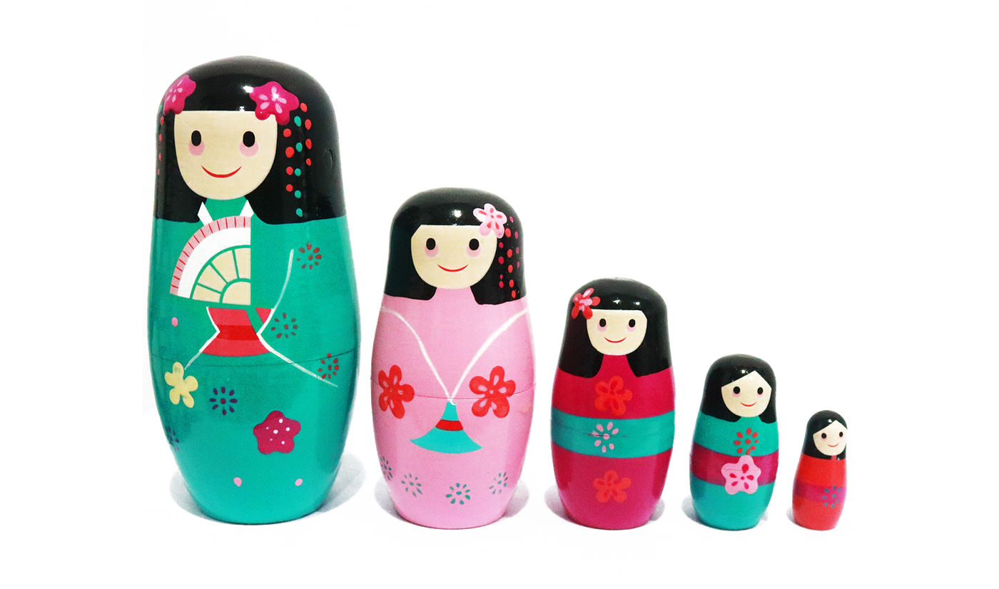 babushka japanese matryoshka