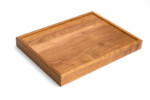 oak tray small detail oishya wooden